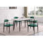 Ensemble de chaises rembourrées en tissu 2 pièces-497790367