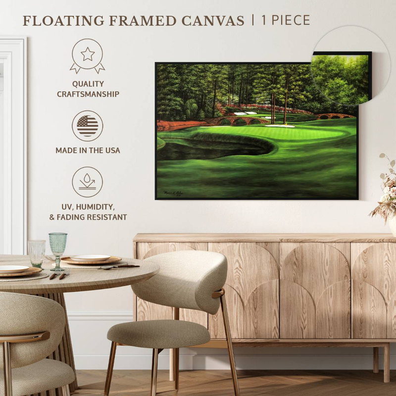 Sirci Augusta National 11th Hole I, H 27 po x l 40 po