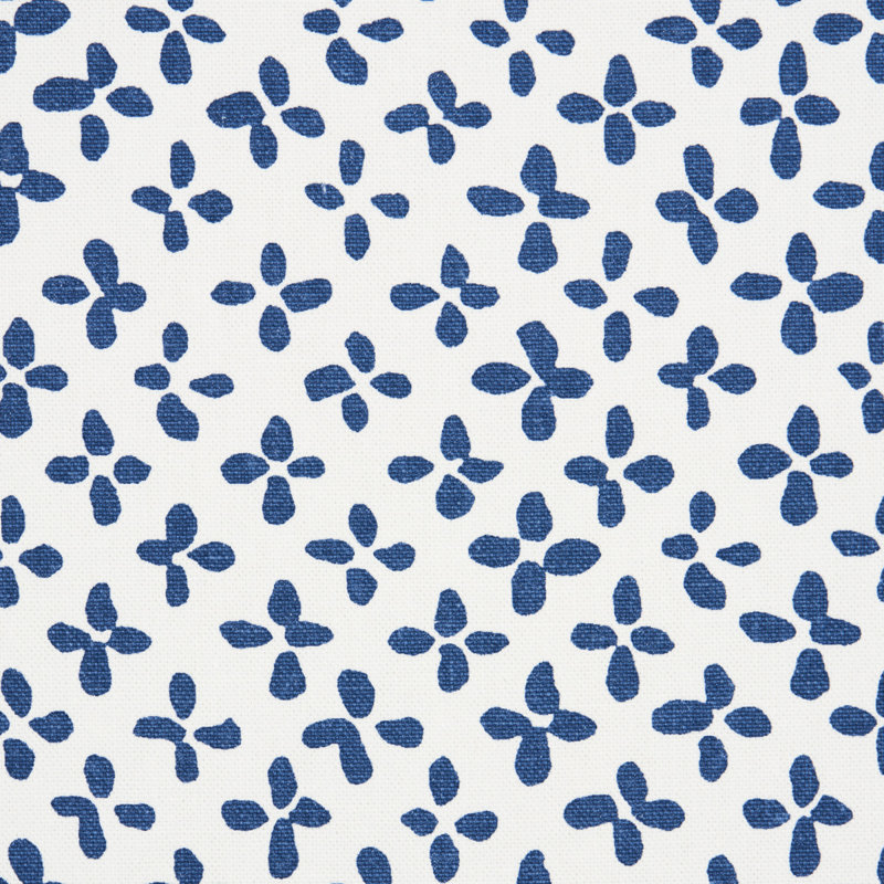 Tissu Emerson, Bleu
