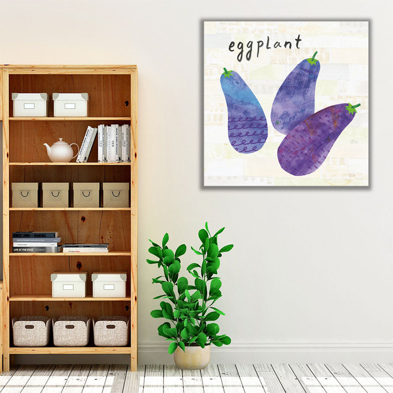 «Kitchen Garden I», reproduction d'art sur toile, H 12 po x l 12 po
