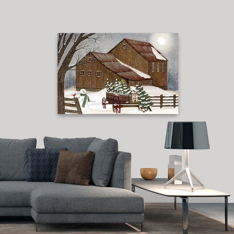 Arbre de Noël contemporain Uncle Bob, H 32 po x l 48 po