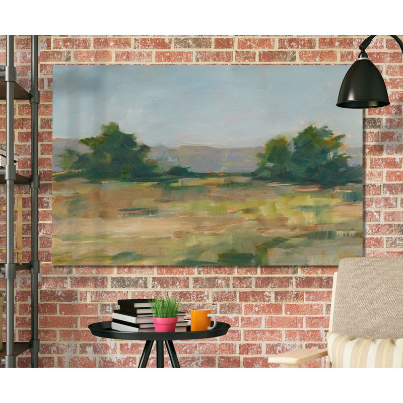 «Green Valley III», reproduction, H 24 po x l 36 po x 1,5 po, Toile tendue