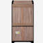 Kitchen Pantry Cabinet Storage Cabinet with Adjustable Shelves, Hidden Drawer and Glass Door-950651131