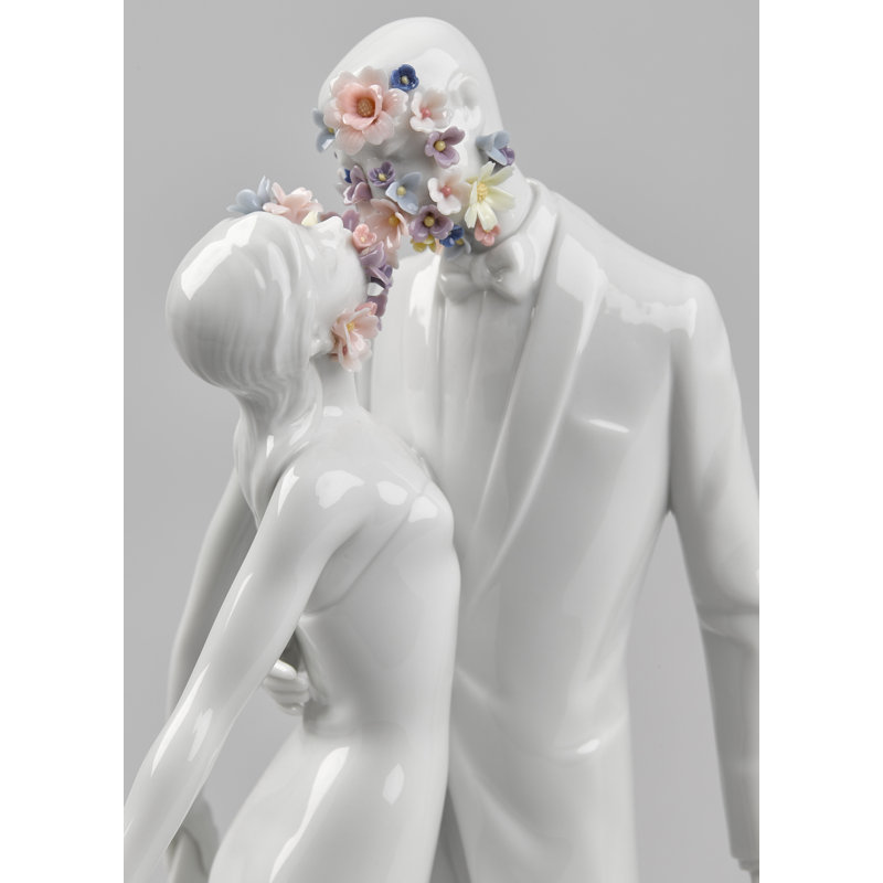 Figurine love i fleuries