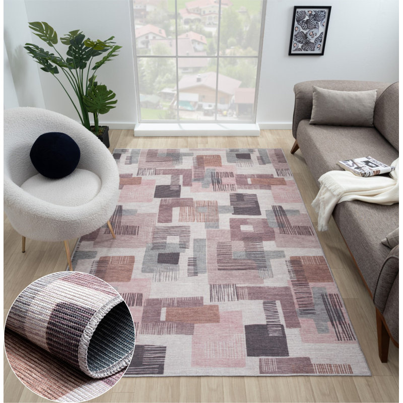 Bumbalough Abstract 160cm X 230cm Indoor / Outdoor Area Rug