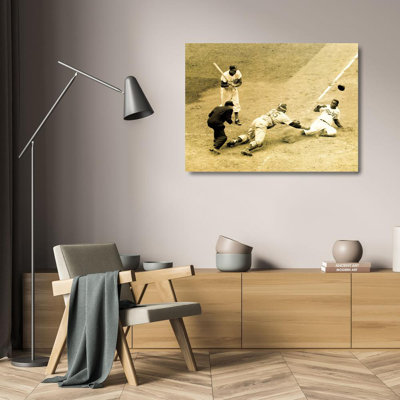 Jackie Robinson Stealing Home