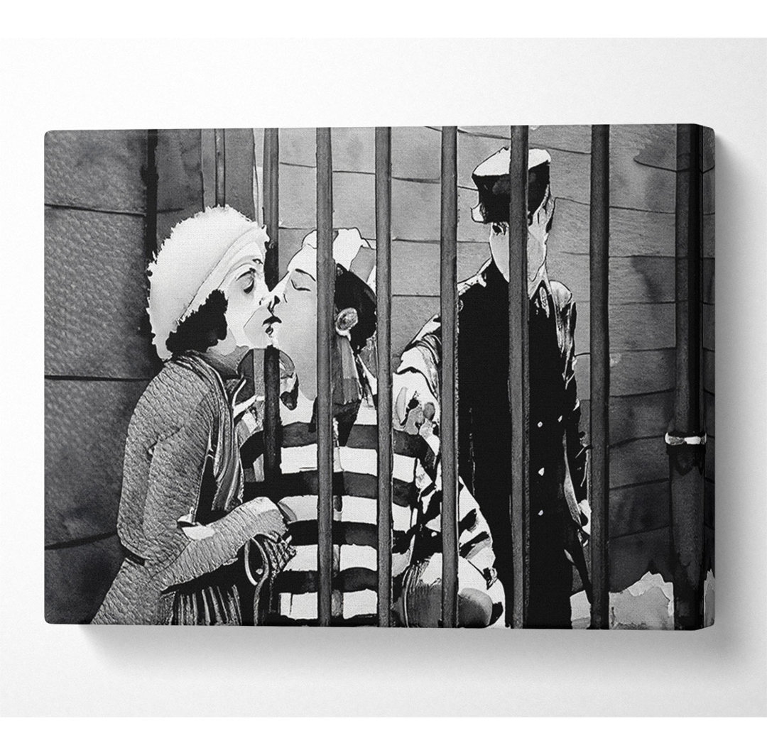 Buster Keaton - Kunstdrucke auf Leinwand - Wrapped Canvas