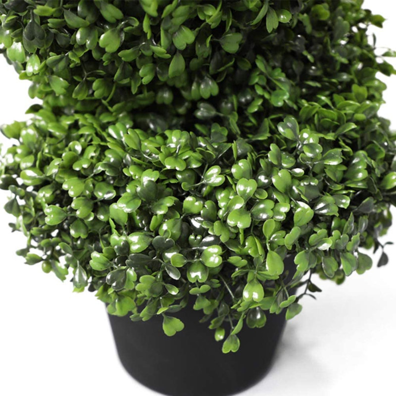 Ensemble de 2 buis artificiels en pot, 59''