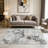 Grey Cloud carpet-easy to clean, machine-washable, soft and comfortable; suitable for door mats, kitchens, living rooms, bedrooms, corridors, and laundry areas. Easy to clean, durable carpet for home decoration.-2075095280