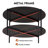 Wynny Round Wood Coffee Table with Storage, Coffee Table for Living Room -877249785