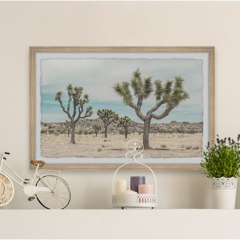 Desert's Beauty - Single Picture Frame Print, 41cm H x 61cm W x 3.81cm D