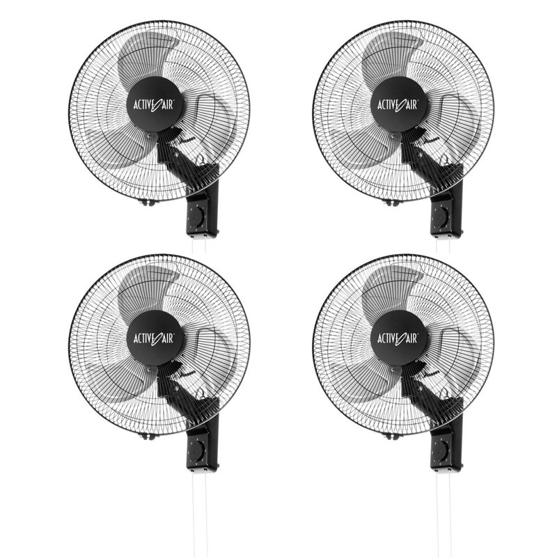 Mountable Oscillating Tilt Fan