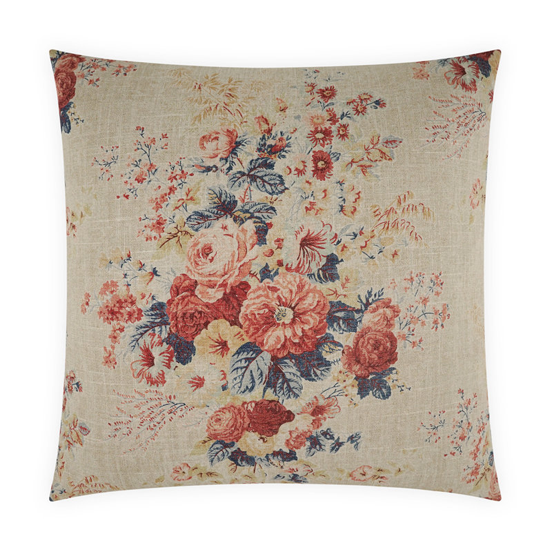 Charleville Square Pillow Cover & Insert, Square 22"