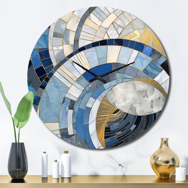 Metal Wall Clock, Large