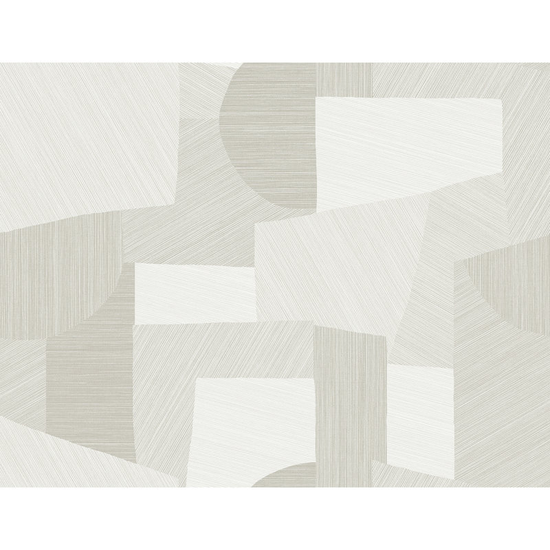 Papier peint ivoire Ivy Bronx Designs, Noix de coco métallique