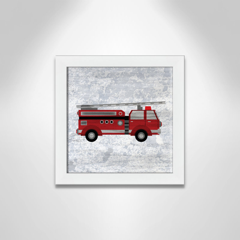 Rouge 1 impression sur papier, H 12 po x l 12 po x P 0,6 po, Encadré plat blanc