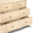 Seadrift Mahogany Solid Wood and Steel 70 " W 8 - Drawer Dresser