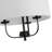 3-Light Candle Style Linen Drum Pendant