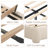 Lambswool Boucle Upholstered Platform Bed Frame with Headboard-106802336-107248018