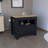 Kitchen Island Two Door Cabinet and Shelf-129163599