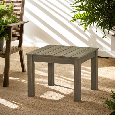 Table d'appoint en bois d'acacia Temecula