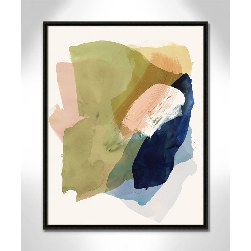 Brush and Whisper II Print by , 29.5" H x 23.5" W, Espresso Floater