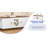 Furniture Style Double Cat Litter Box Enclosure with Scratching Pad and Hooks-1600488662-1602629615