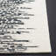 Metro Hand Tufted Wool/Cotton Abstract Rug in Ivory/Black-1942734998