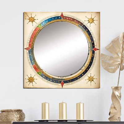 Mirian - Modern Geometric Large Square Mirror Wall Decor For Bedroom