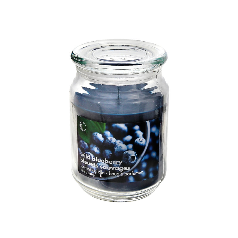 Blueberry Scented Jar Candle