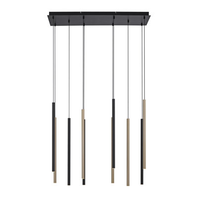 Anibar 10 - Light Kitchen Island Cylinder LED Pendant