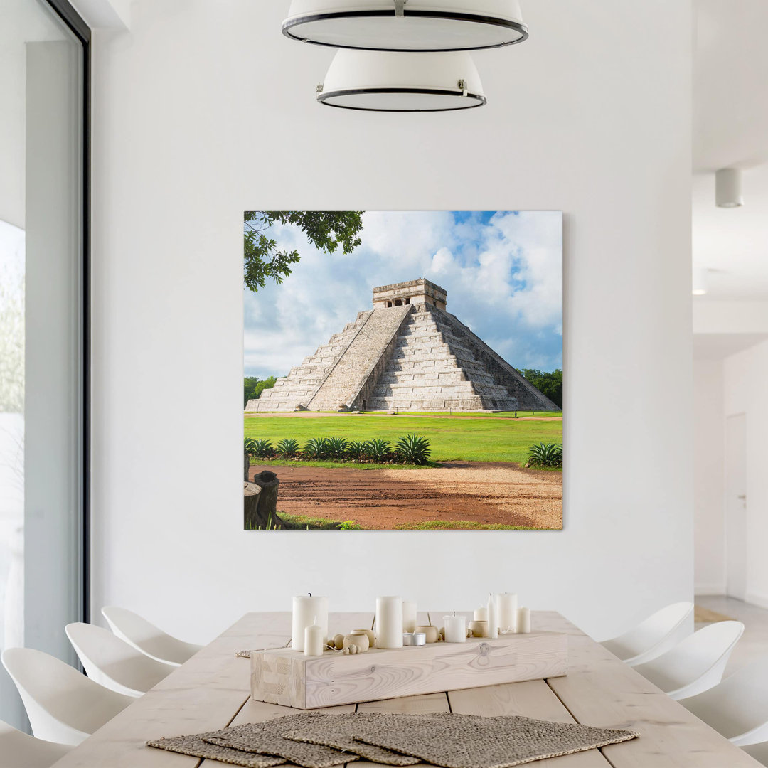 Leinwandbild El Castillo-Pyramide