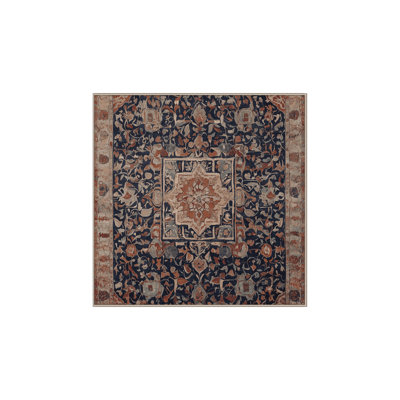 Tapis brun lavable à la machine