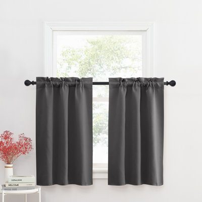 Polyester Blackout Rod Pocket Valance