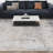 Cristina Power Loomed Abstract Gray Area Rug -412767810