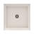 DreamLine SlimLine 36 inch D x 36 inch W x 2 3/4 inch H Single Threshold Biscuit Alcove Shower Base with 2 inch Oil Rubbed Bronze Center Round Drain-118321672