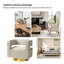 Velvet Swivel Barrel Chair-1742314299