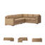 Canapé modulaire 3 pièces Camron