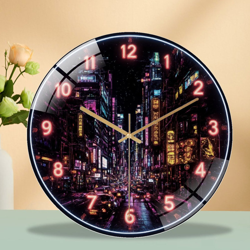 Horloge murale 12 po