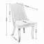 Chaise de salle à manger en lin-1206164130