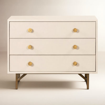 Deux Ayanda 3 Drawer 33" W Dresser