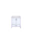 Meuble-lavabo avec comptoir en quartz blanc-1723904574