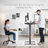 VIVO Single Motor Electric Desk with Push Button Memory Controller-97735782-97735801