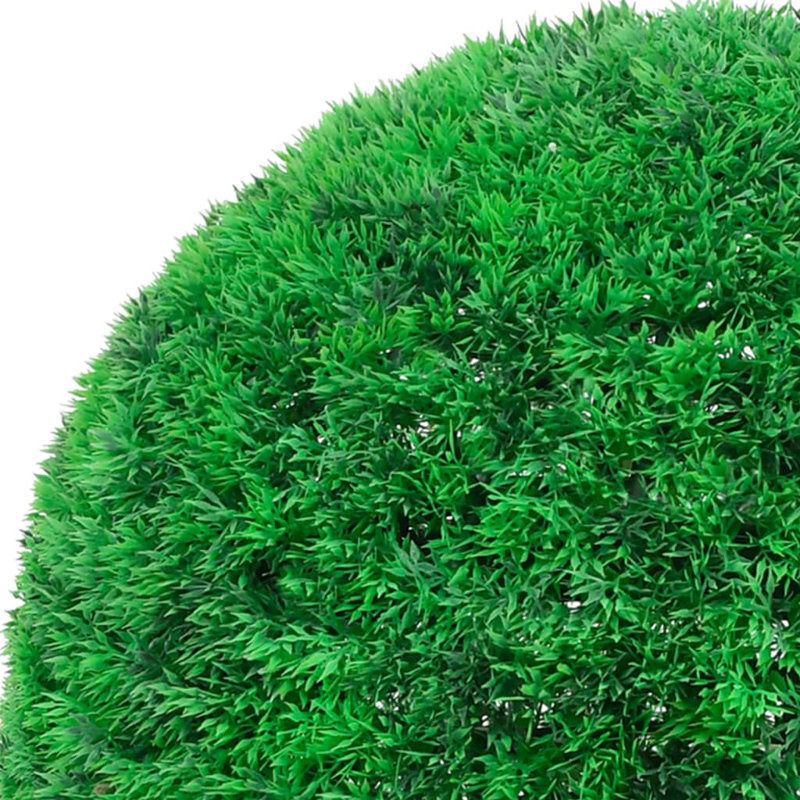 Boule de topiaire artificielle Buis artificiel, H 17,72 po x l 17,72 po x P 17,72 po