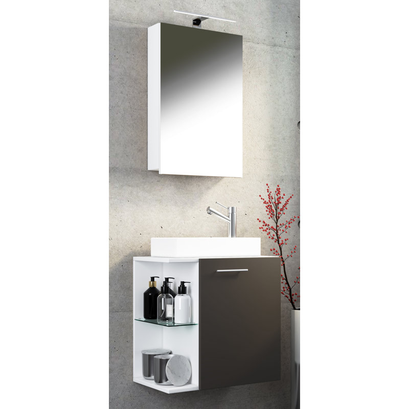 Raquelle Bathroom Furniture Suite, Black