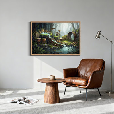 Art mural sur toile Fantasy Forest