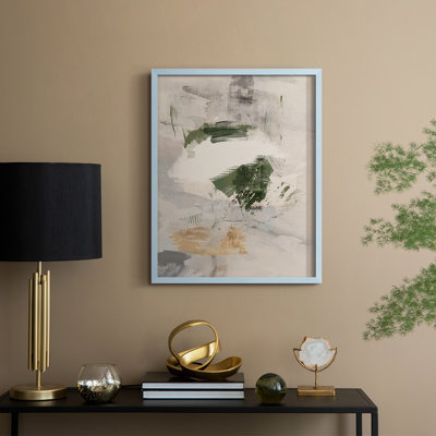 Sand Pond Fall II, reproduction encadrée - bois massif