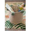 Plants Hand Tufted Cotton Floral Area Rug in Natural/Terracota/Mustard/Green-134519589