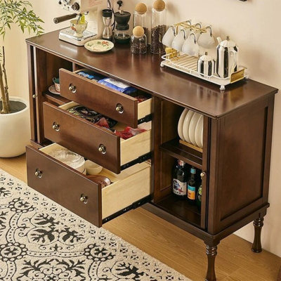 Table de buffet à porte roulante de style américain