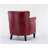 Hadley Red Club Chair